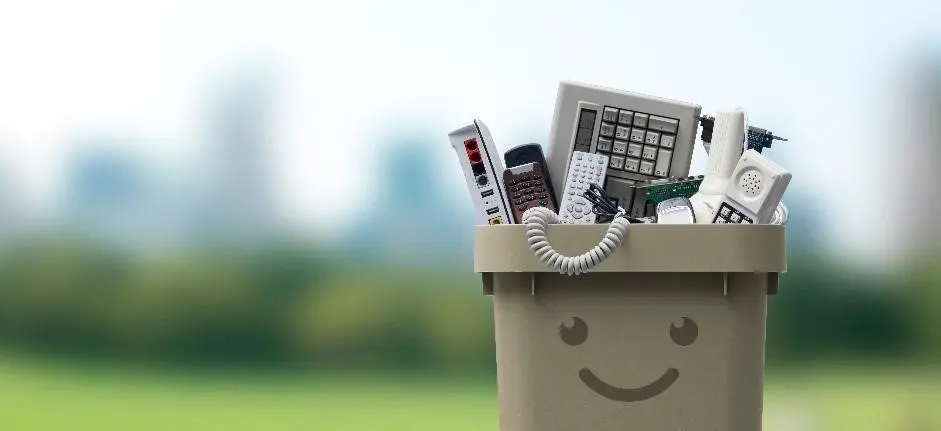 Another bin with gadgets in